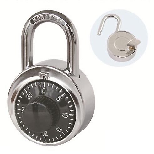 Round Dial Combination Padlock for Locker